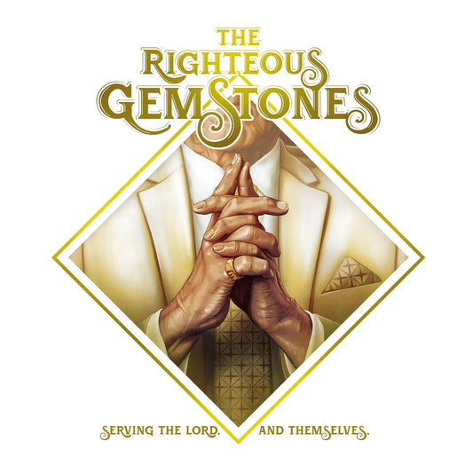The Righteous Gemstones Soundtrack - Music by Joseph Stephens - 2 LP White & Gold 180g Vinyl Record Set + 7" EP