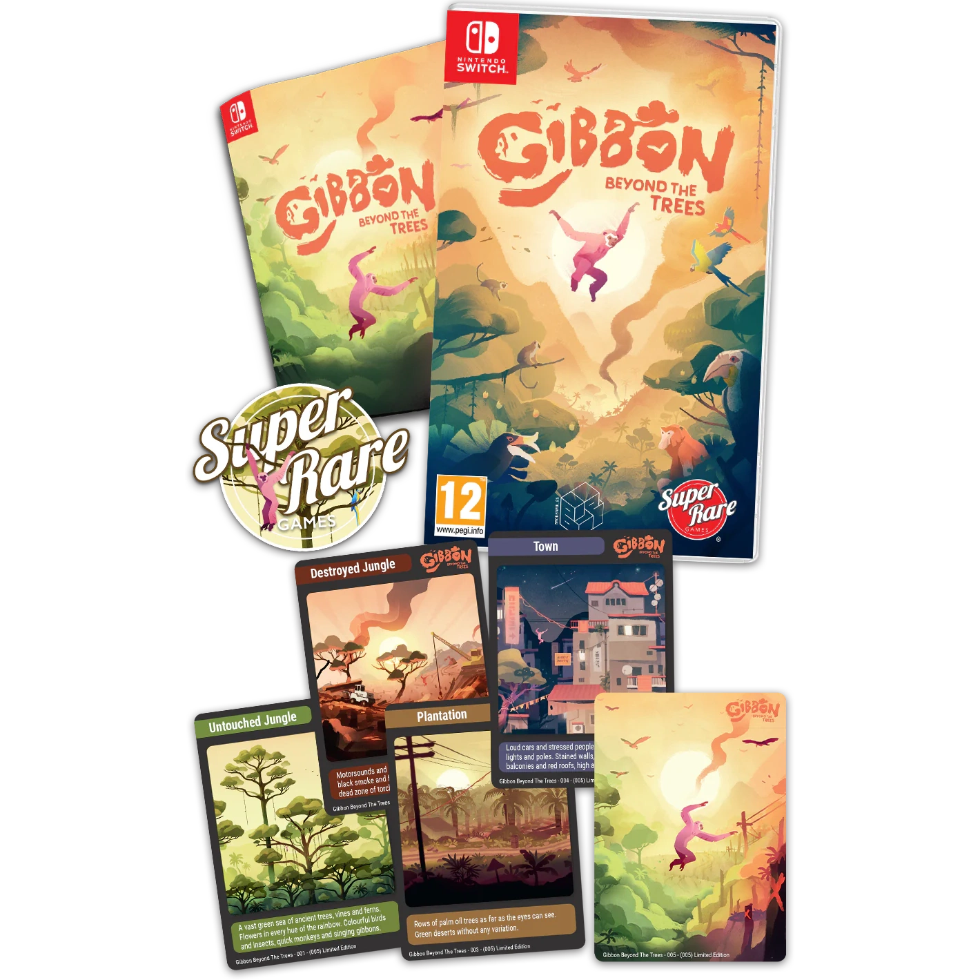 Gibbon: Beyond the Trees - Nintendo Switch Super Rare #121