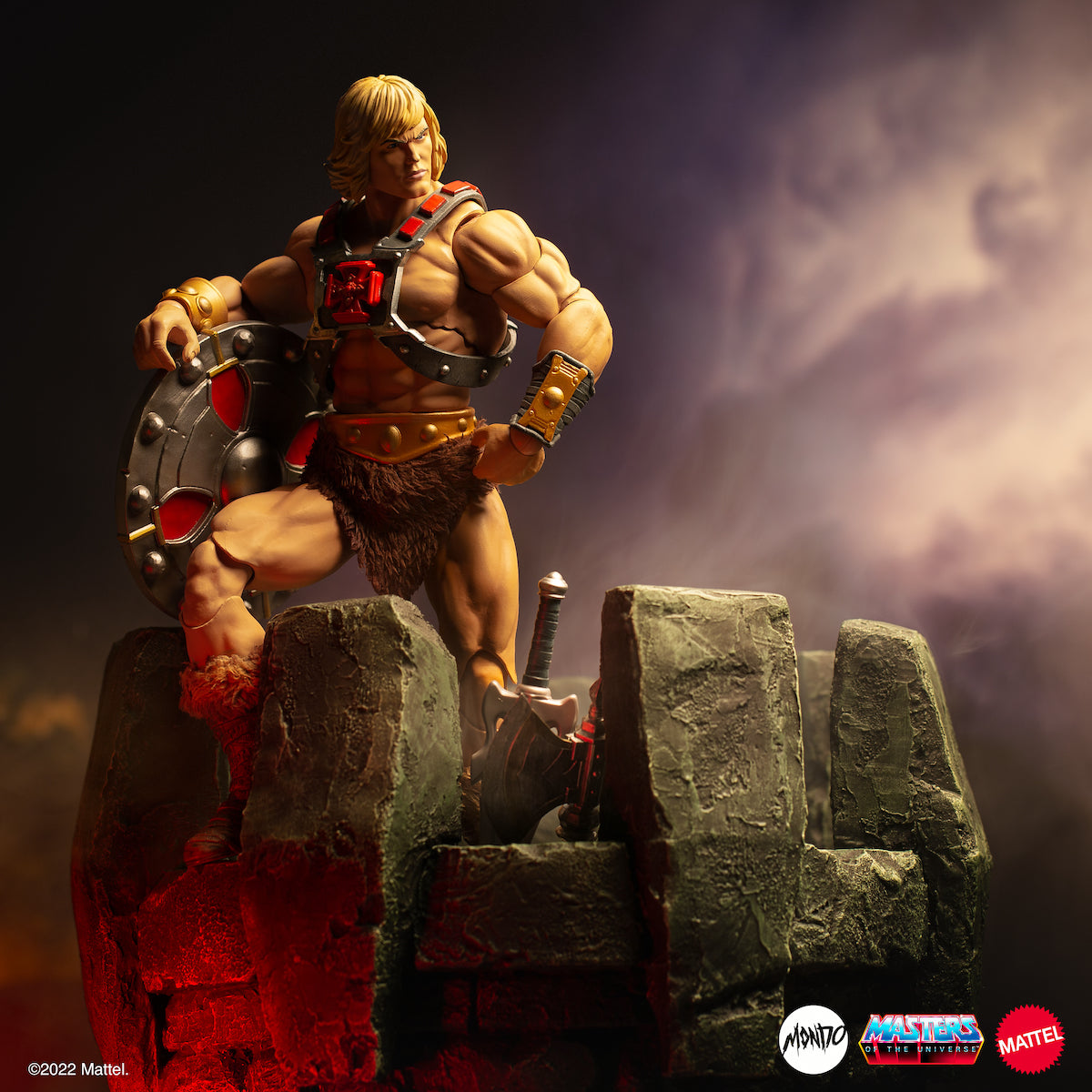 Masters of the Universe He-Man 1/6 Scale Figure (Ver. 2) - Mondo Tees