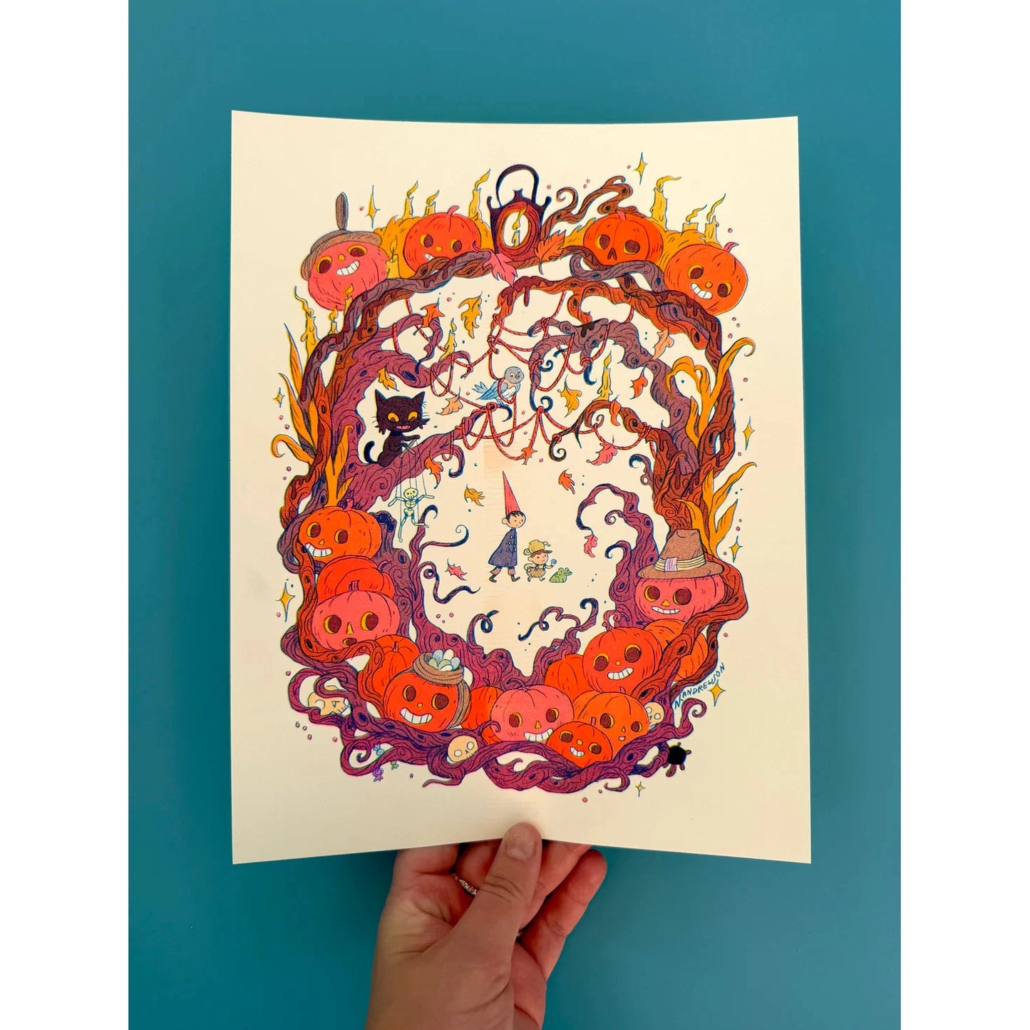 Ain’t That Just The Way - Over the Garden Tribute Riso Print - by Natalie Andrewson