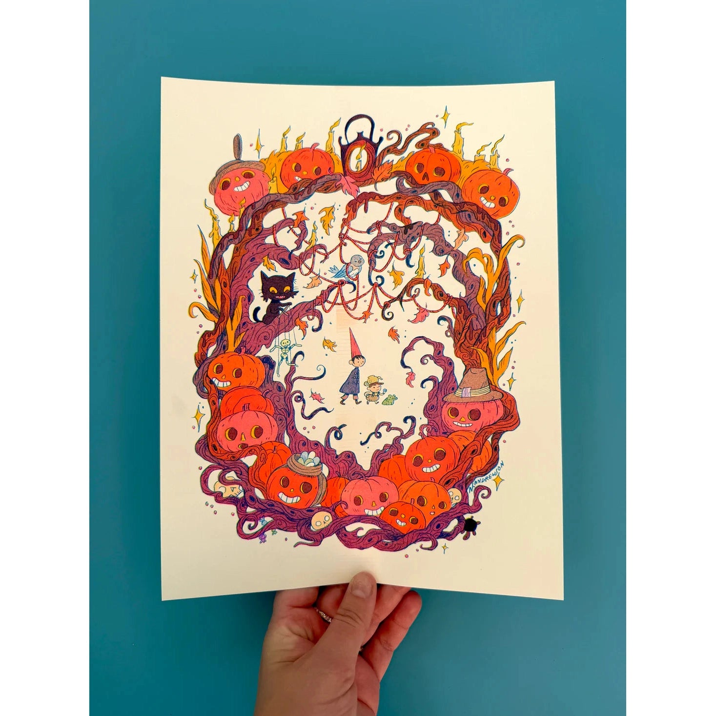 Ain’t That Just The Way - Over the Garden Tribute Riso Print - by Natalie Andrewson