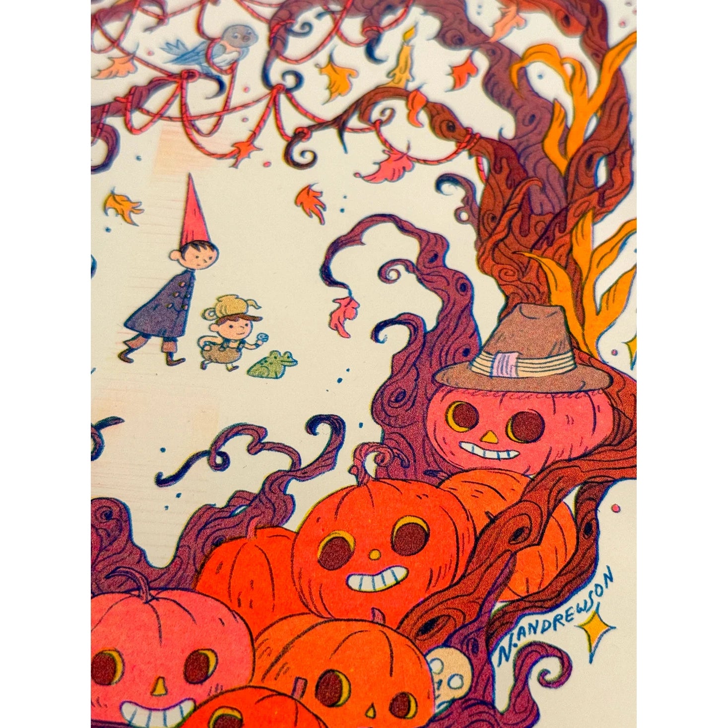 Ain’t That Just The Way - Over the Garden Tribute Riso Print - by Natalie Andrewson