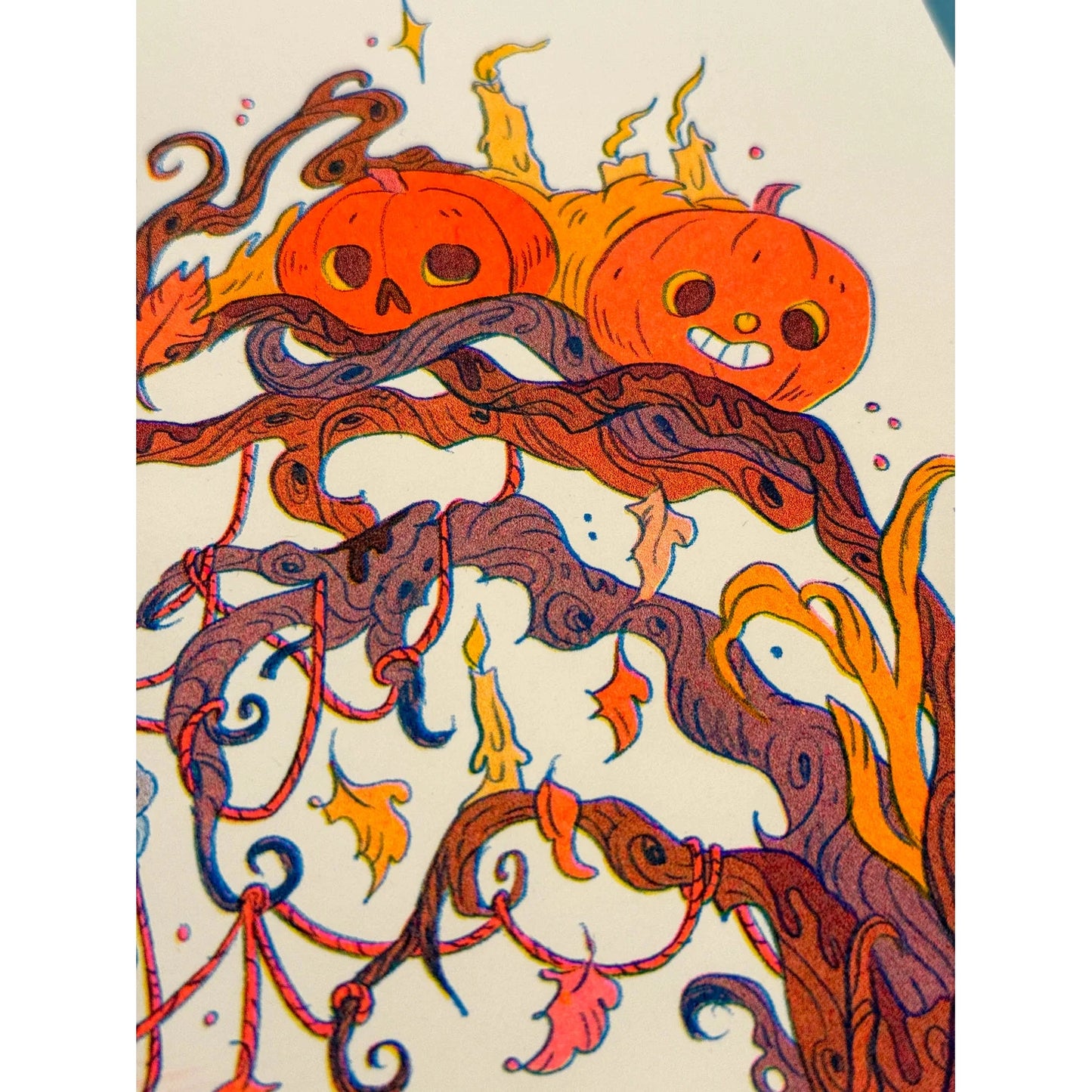Ain’t That Just The Way - Over the Garden Tribute Riso Print - by Natalie Andrewson