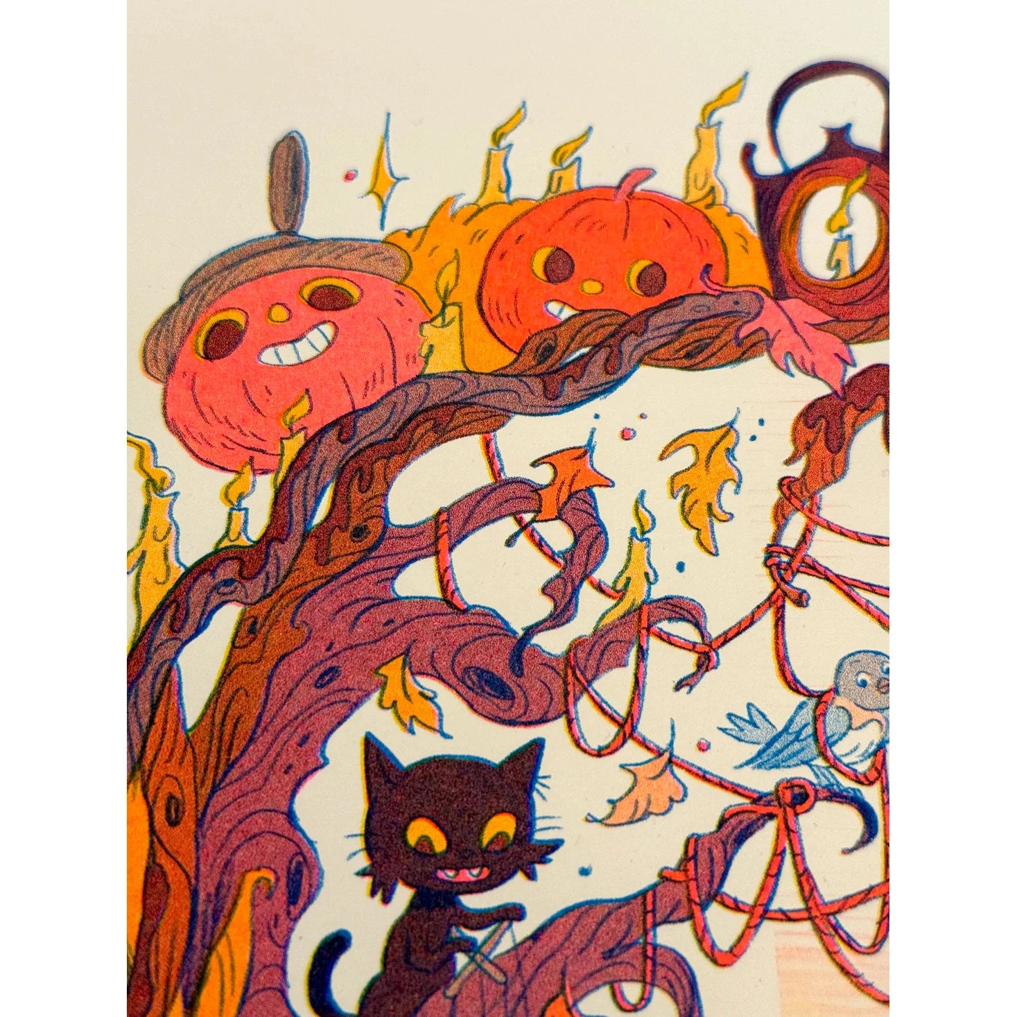 Ain’t That Just The Way - Over the Garden Tribute Riso Print - by Natalie Andrewson