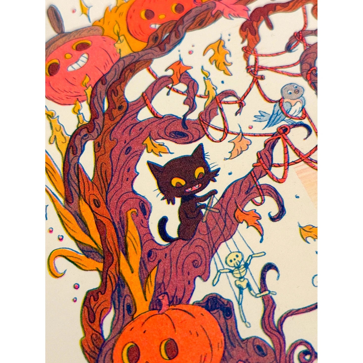 Ain’t That Just The Way - Over the Garden Tribute Riso Print - by Natalie Andrewson