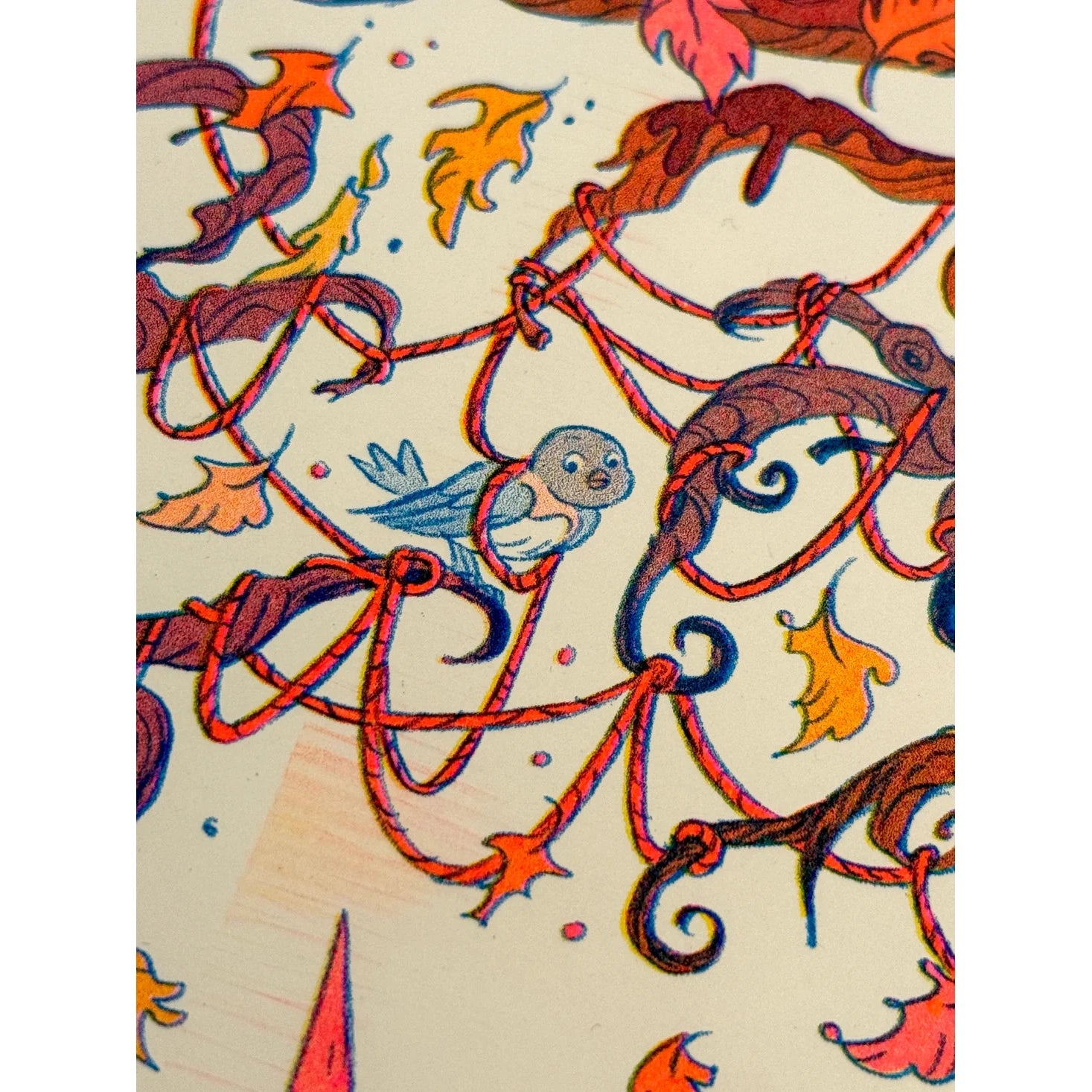 Ain’t That Just The Way - Over the Garden Tribute Riso Print - by Natalie Andrewson