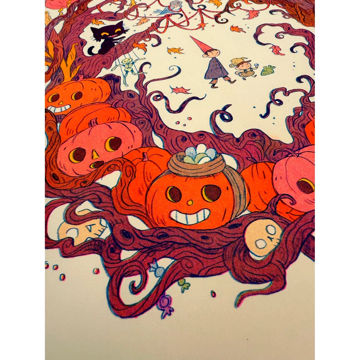 Ain’t That Just The Way Large Version - Over the Garden Tribute Riso Print - by Natalie Andrewson