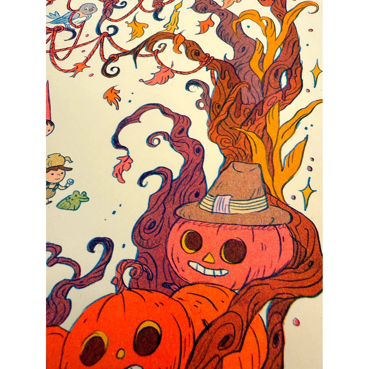Ain’t That Just The Way Large Version - Over the Garden Tribute Riso Print - by Natalie Andrewson