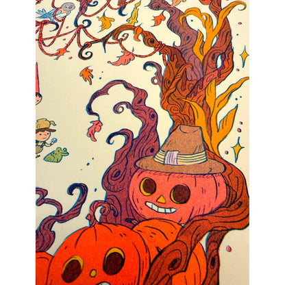 Ain’t That Just The Way Large Version - Over the Garden Tribute Riso Print - by Natalie Andrewson