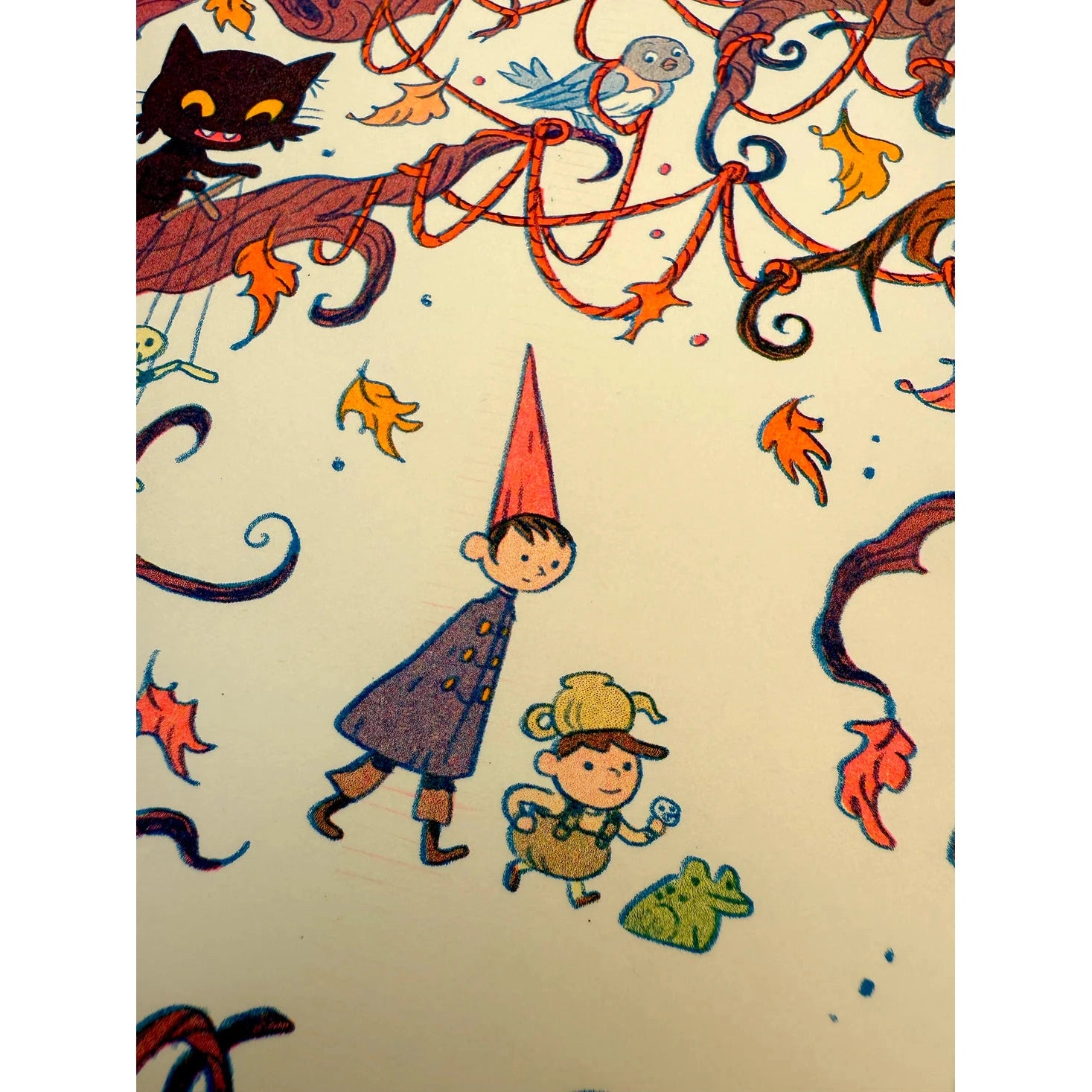 Ain’t That Just The Way Large Version - Over the Garden Tribute Riso Print - by Natalie Andrewson