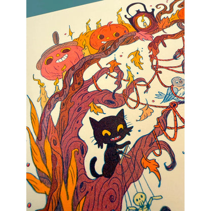 Ain’t That Just The Way Large Version - Over the Garden Tribute Riso Print - by Natalie Andrewson