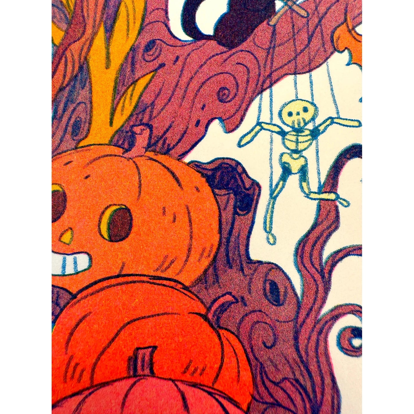 Ain’t That Just The Way Large Version - Over the Garden Tribute Riso Print - by Natalie Andrewson
