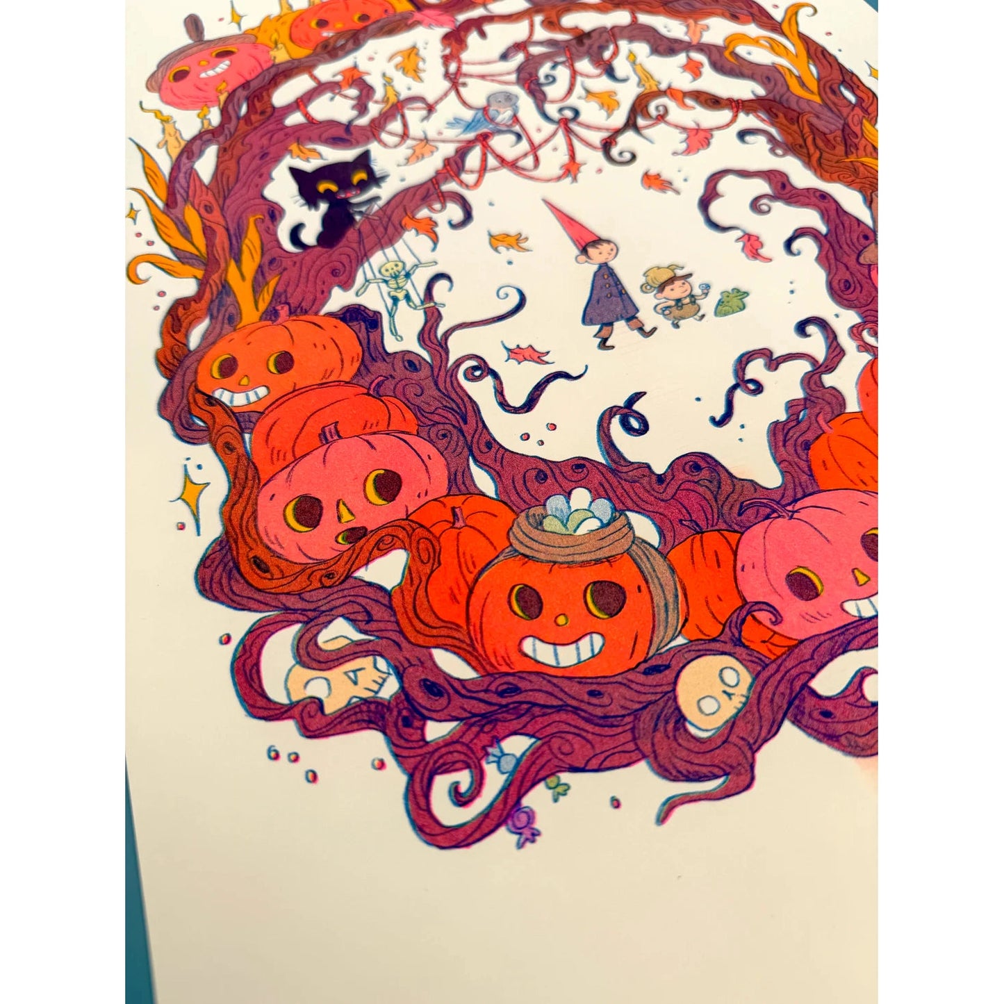 Ain’t That Just The Way Large Version - Over the Garden Tribute Riso Print - by Natalie Andrewson