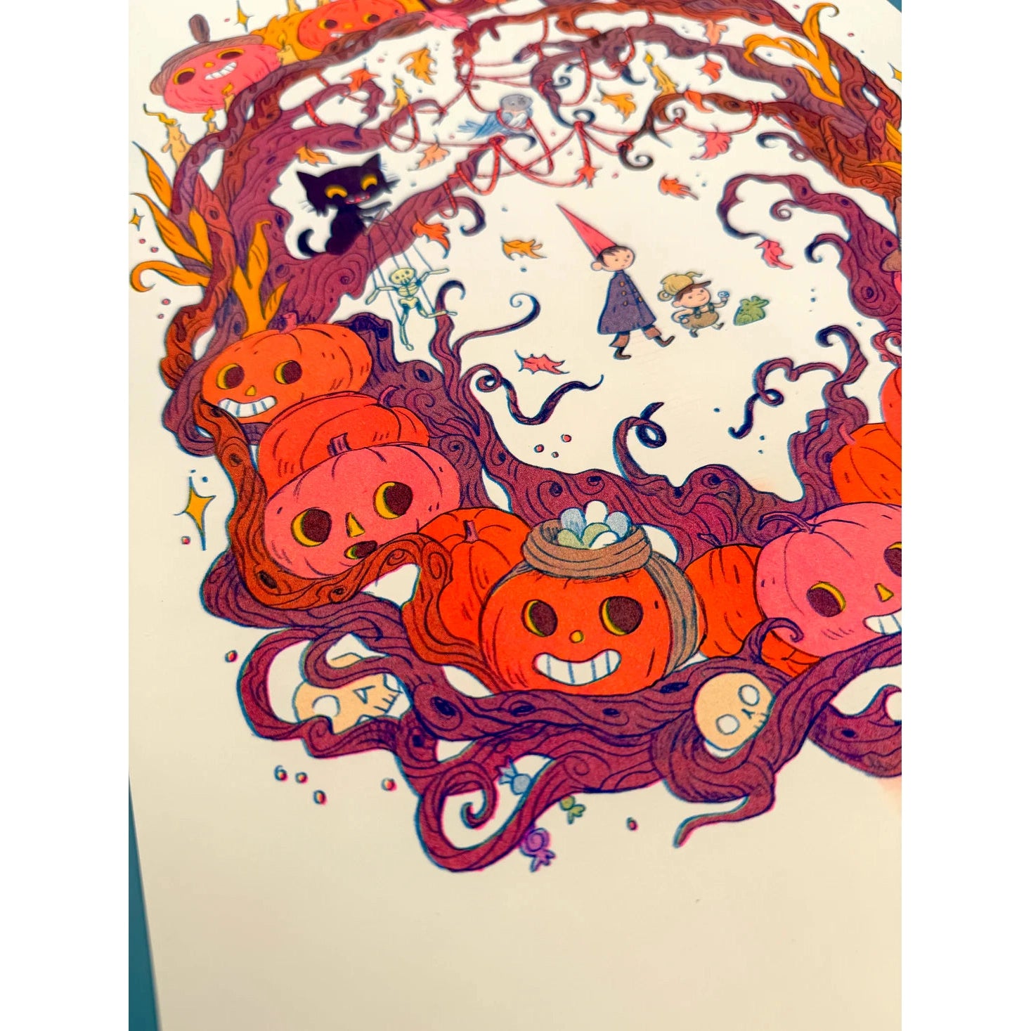 Ain’t That Just The Way Large Version - Over the Garden Tribute Riso Print - by Natalie Andrewson