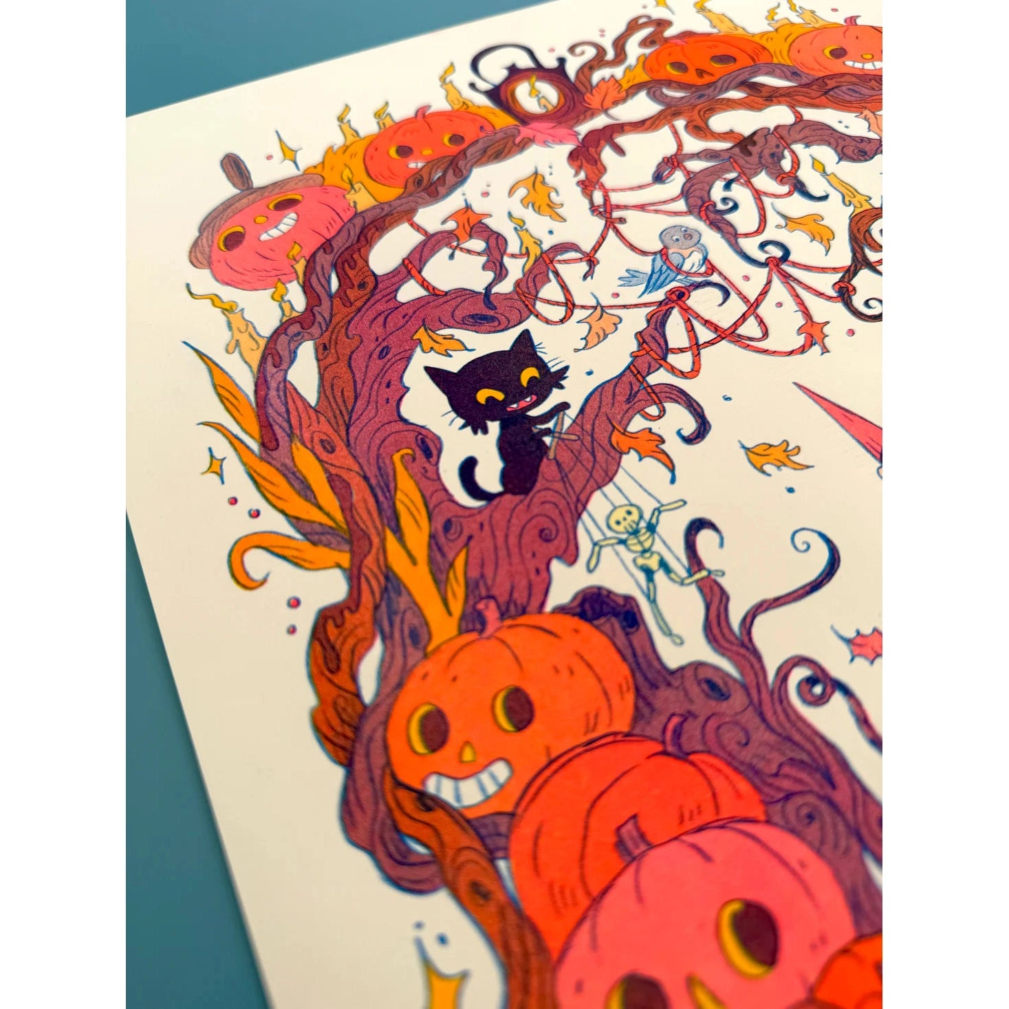 Ain’t That Just The Way Large Version - Over the Garden Tribute Riso Print - by Natalie Andrewson