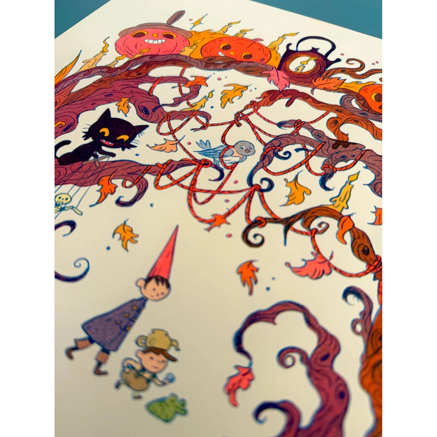 Ain’t That Just The Way Large Version - Over the Garden Tribute Riso Print - by Natalie Andrewson