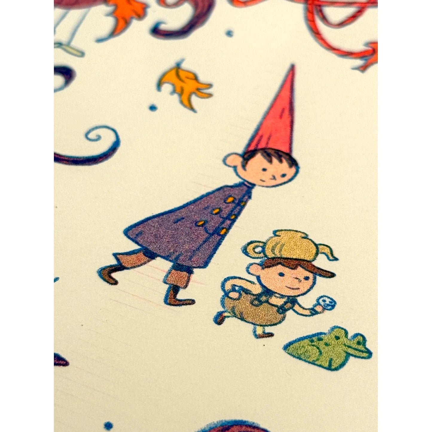 Ain’t That Just The Way Large Version - Over the Garden Tribute Riso Print - by Natalie Andrewson