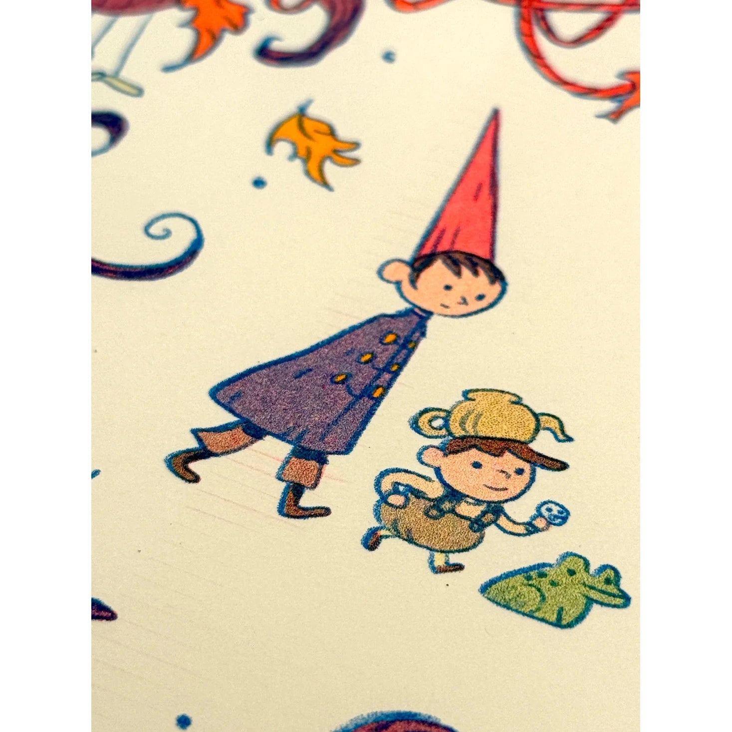 Ain’t That Just The Way Large Version - Over the Garden Tribute Riso Print - by Natalie Andrewson