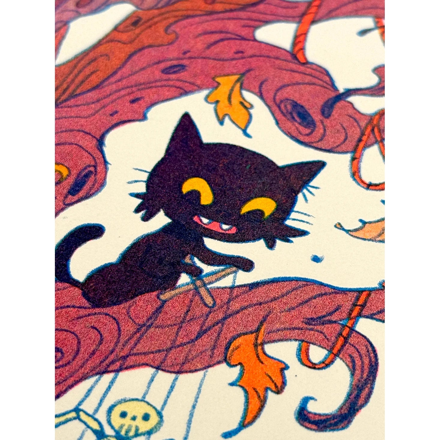 Ain’t That Just The Way Large Version - Over the Garden Tribute Riso Print - by Natalie Andrewson