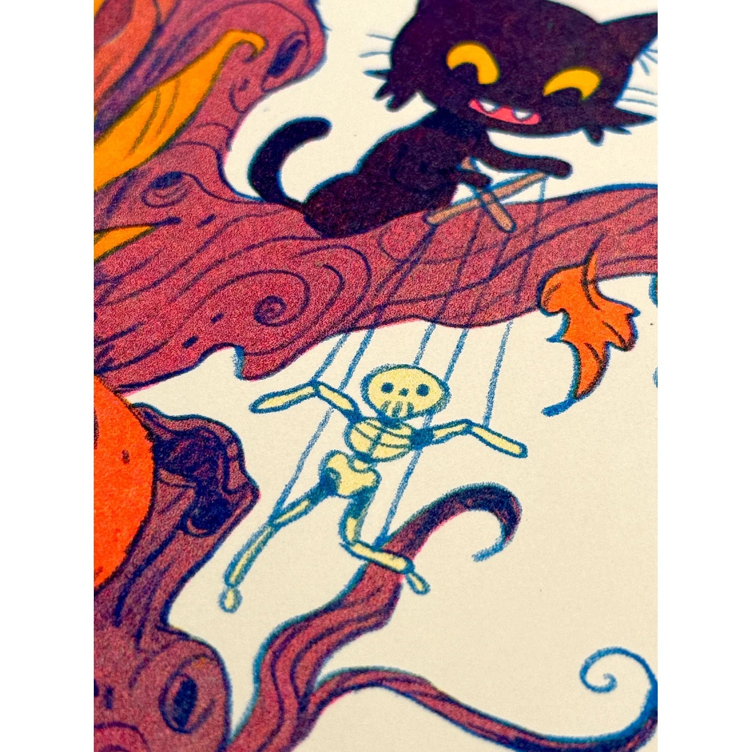 Ain’t That Just The Way Large Version - Over the Garden Tribute Riso Print - by Natalie Andrewson