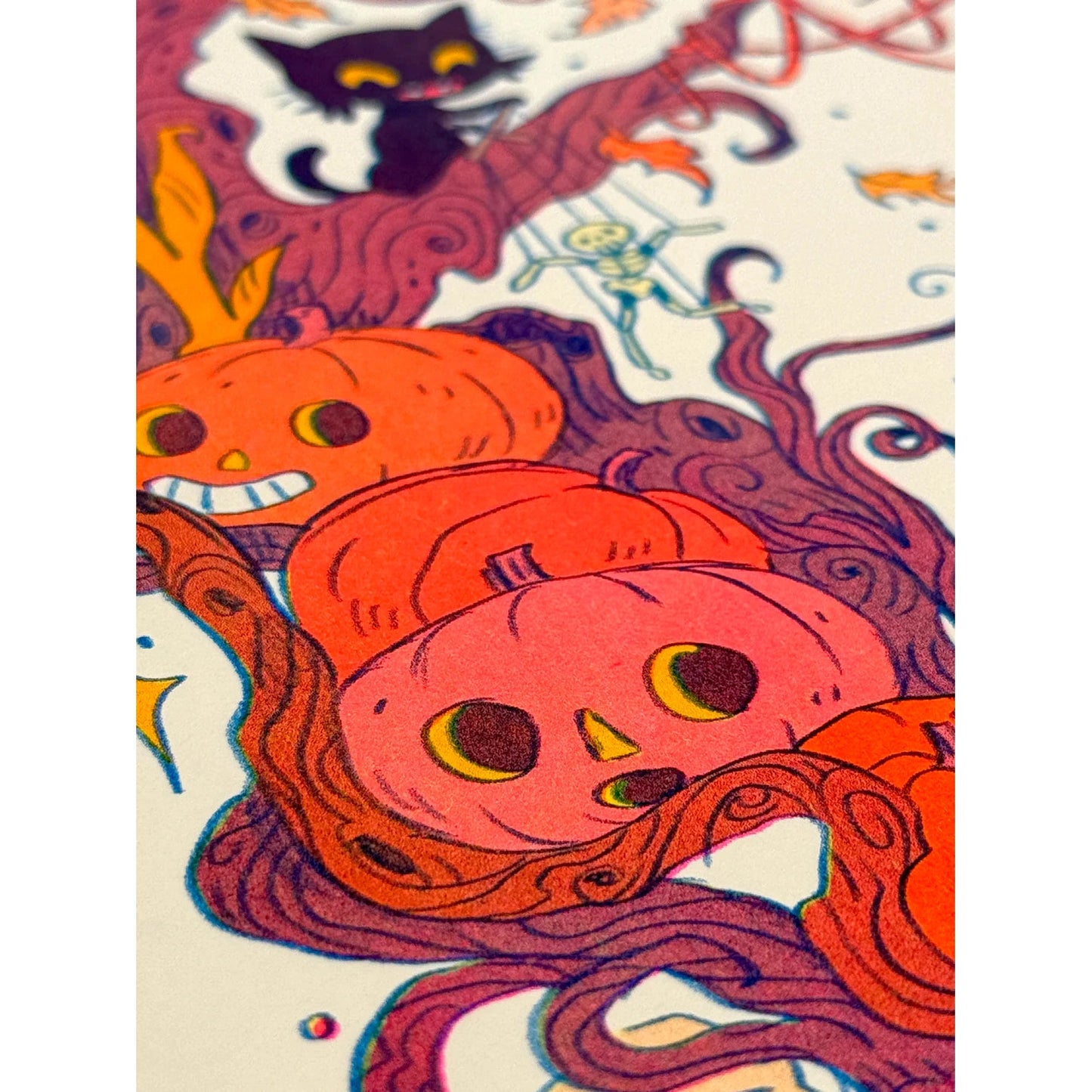 Ain’t That Just The Way Large Version - Over the Garden Tribute Riso Print - by Natalie Andrewson