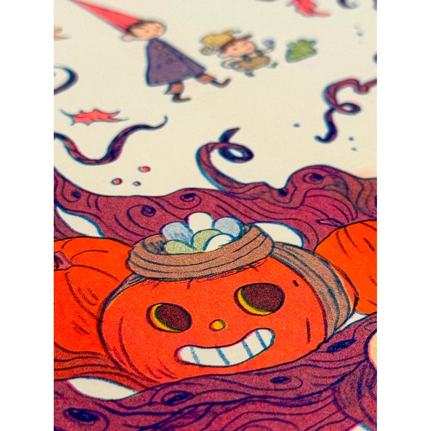 Ain’t That Just The Way Large Version - Over the Garden Tribute Riso Print - by Natalie Andrewson