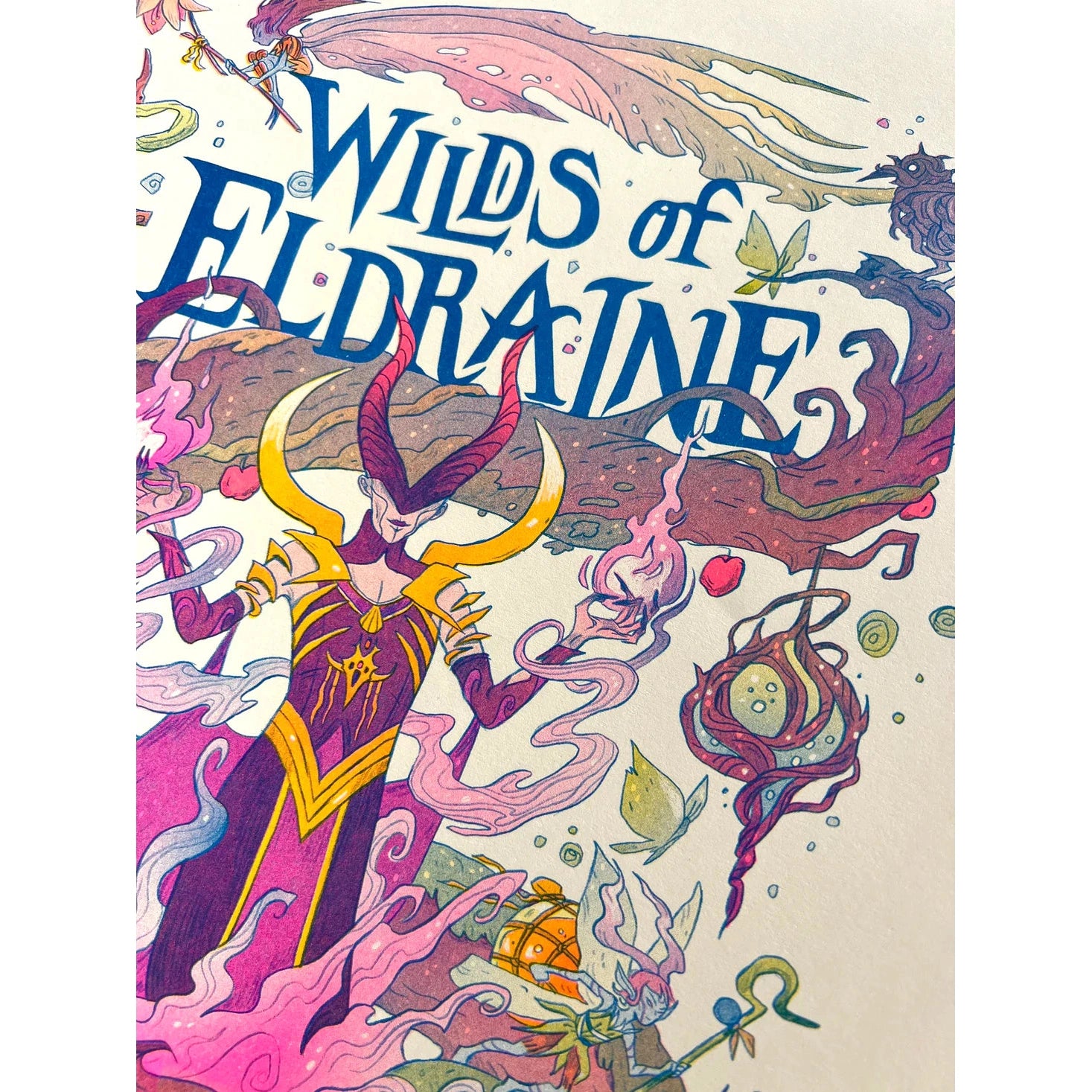 Magic: The Gathering Wilds of Eldraine Large Riso Print - Natalie Andrewson
