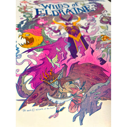 Magic: The Gathering Wilds of Eldraine Large Riso Print - Natalie Andrewson