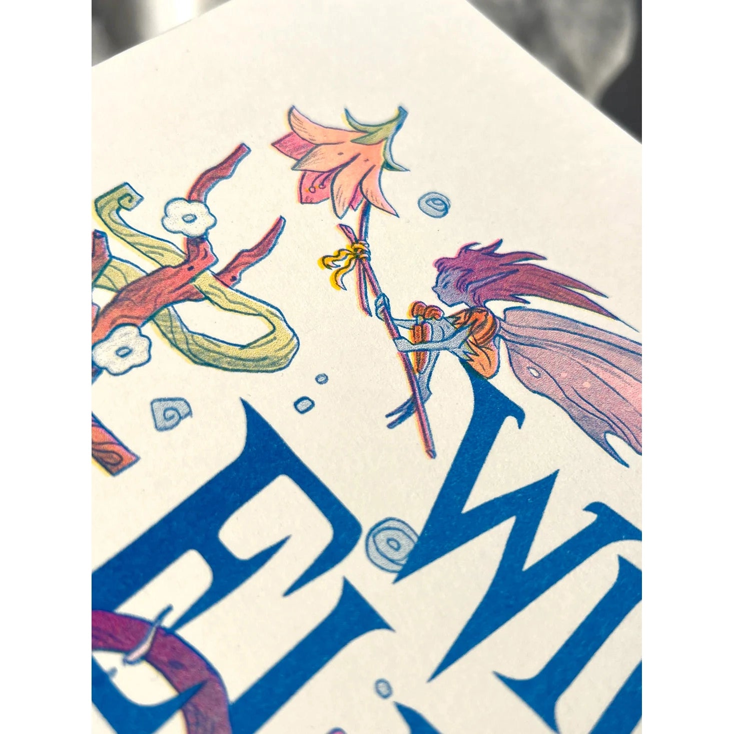 Magic: The Gathering Wilds of Eldraine Large Riso Print - Natalie Andrewson