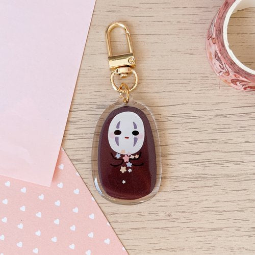 Spirited Away No Face Keychain - Cherry Rabbit, Studio Ghibli