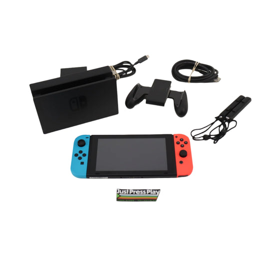 Nintendo Switch Console Bundle: 2019 Model HAC-001 -01 with Joy-Cons - Pre-owned Guarantee!
