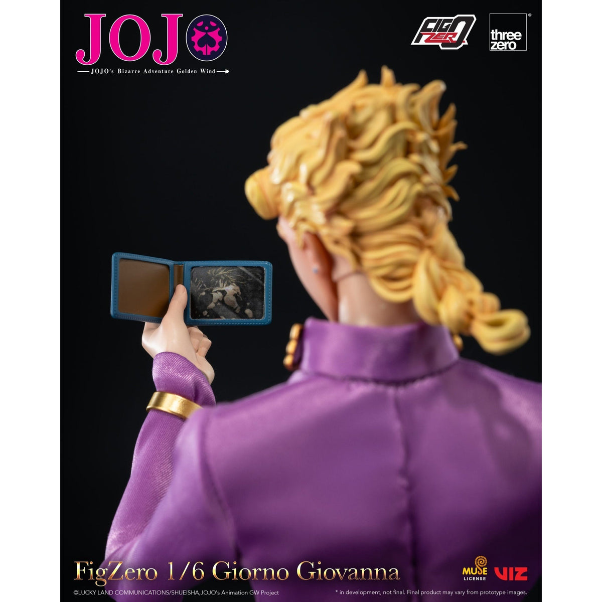 JOJO's Bizarre Adventure: Golden Wind Giorno Giovanna 1/6 Action Figure - ThreeZero - FigZero