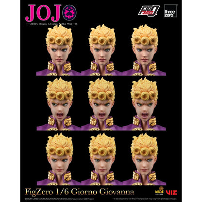 JOJO's Bizarre Adventure: Golden Wind Giorno Giovanna 1/6 Action Figure - ThreeZero - FigZero