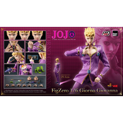 JOJO's Bizarre Adventure: Golden Wind Giorno Giovanna 1/6 Action Figure - ThreeZero - FigZero