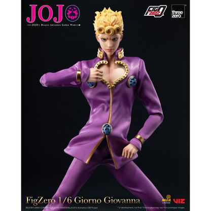 JOJO's Bizarre Adventure: Golden Wind Giorno Giovanna 1/6 Action Figure - ThreeZero - FigZero