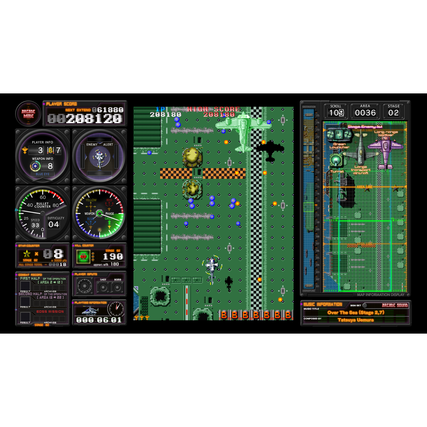 Toaplan Arcade Garage: Kyukyoku Tiger-Heli Deluxe Edition - Nintendo Switch - Limited Run Games #217