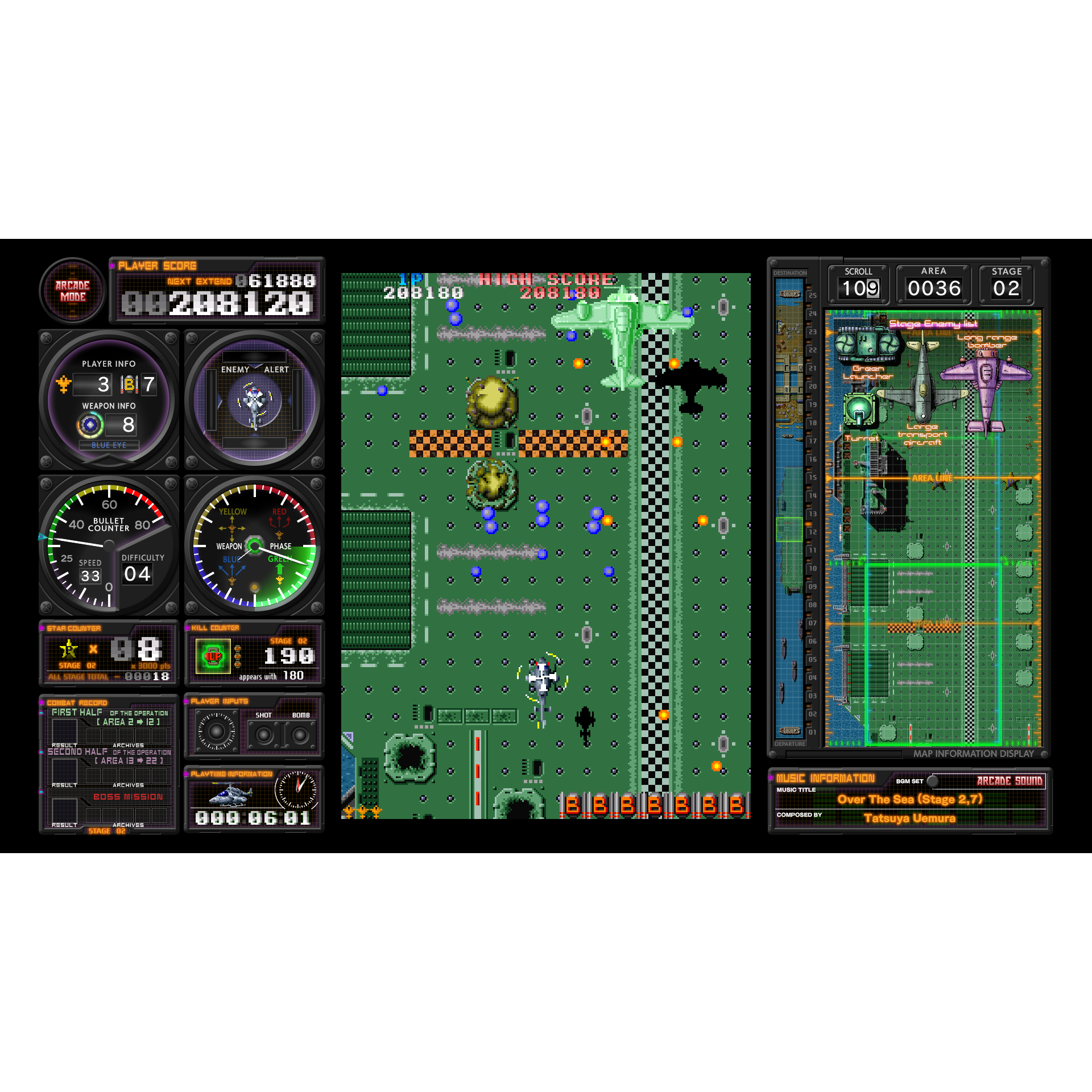 Toaplan Arcade Garage: Kyukyoku Tiger-Heli Deluxe Edition - Nintendo Switch - Limited Run Games #217