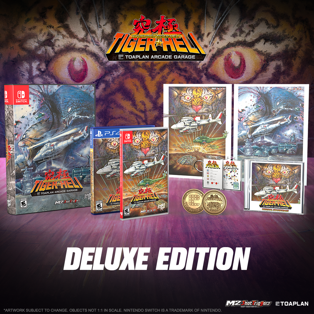 Toaplan Arcade Garage: Kyukyoku Tiger-Heli Deluxe Edition - Nintendo Switch - Limited Run Games #217