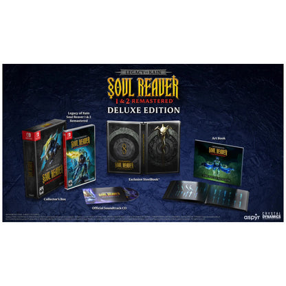 Legacy of Kain: Soul Reaver 1 & 2 Remastered Deluxe Edition - Nintendo Switch
