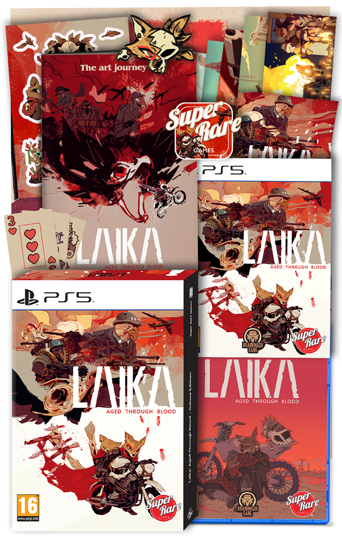 Laika: Aged Through Blood Deluxe Edition - PlayStation 5 - Thunderful Publishing AB