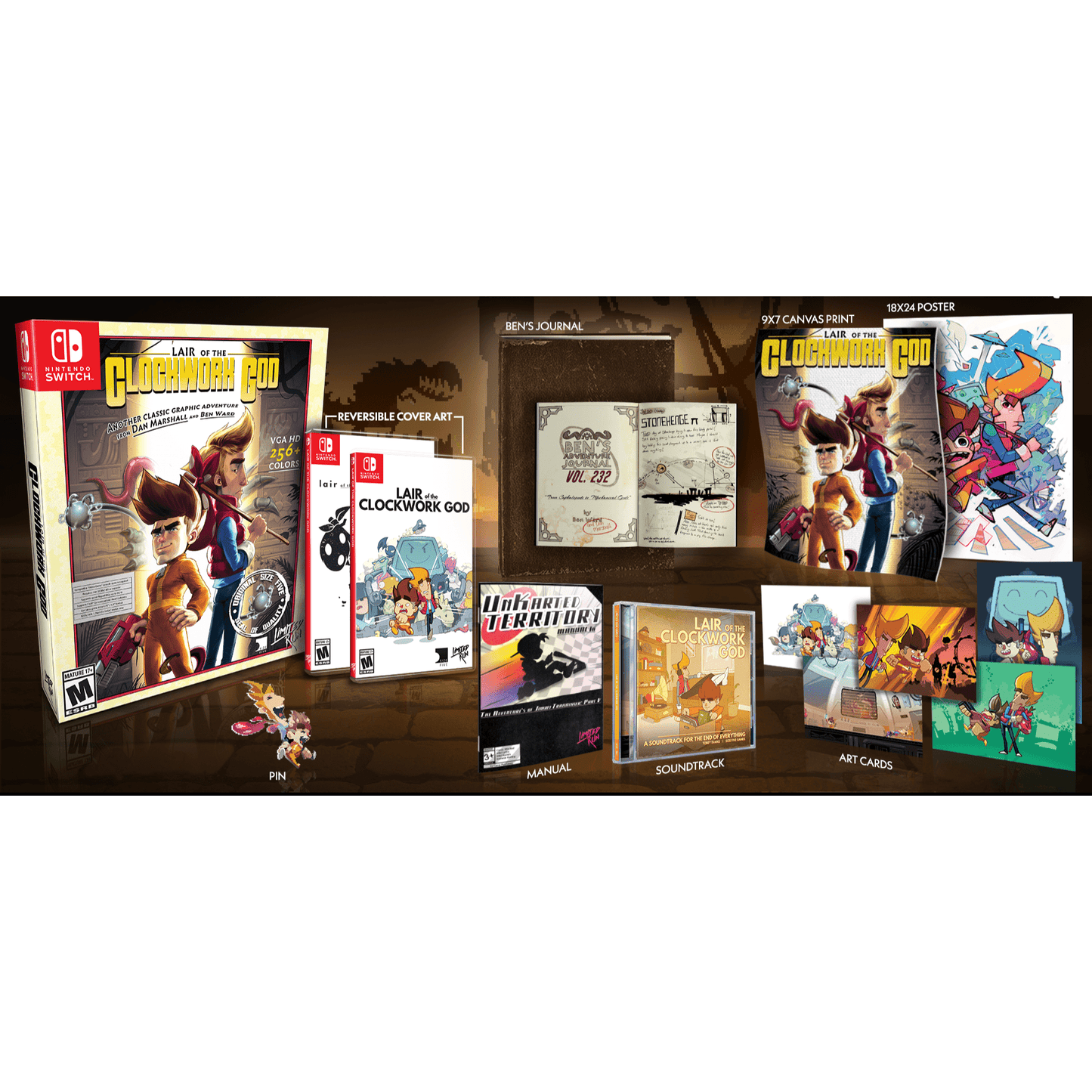 Lair of the Clockwork God Collector's Edition - Nintendo Switch Limited Run #133