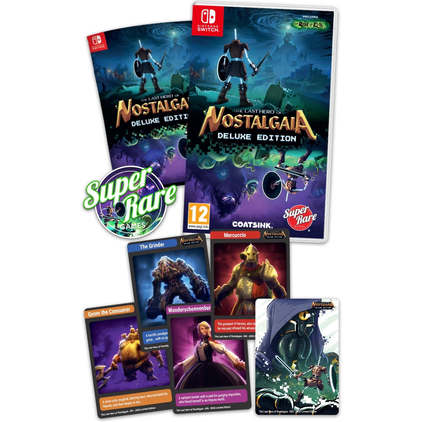 The Last Hero of Nostalgaia - Nintendo Switch - Super Rare Games #127