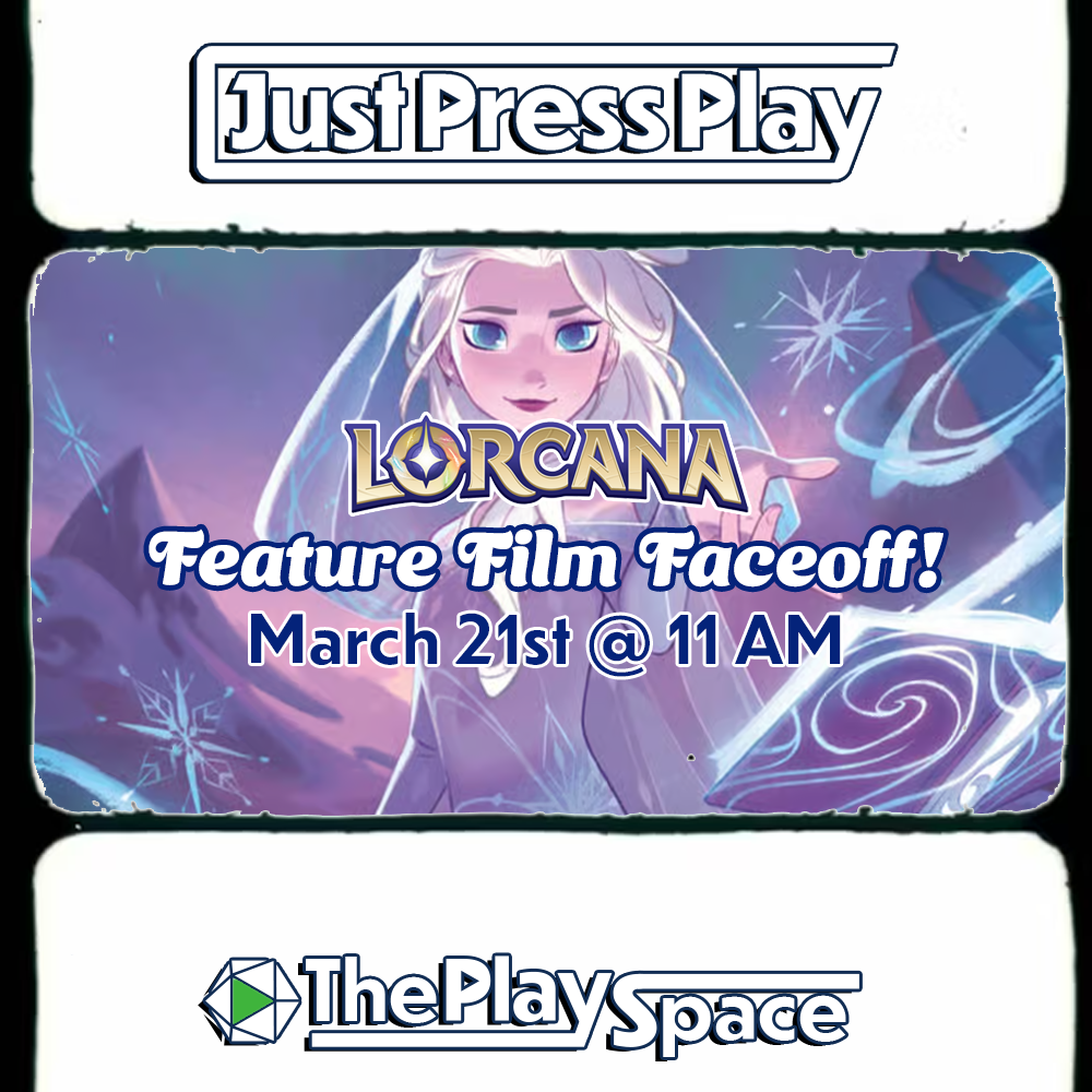 Lorcana Feature Film Faceoff @ The PlaySpace: Frozen Edition!