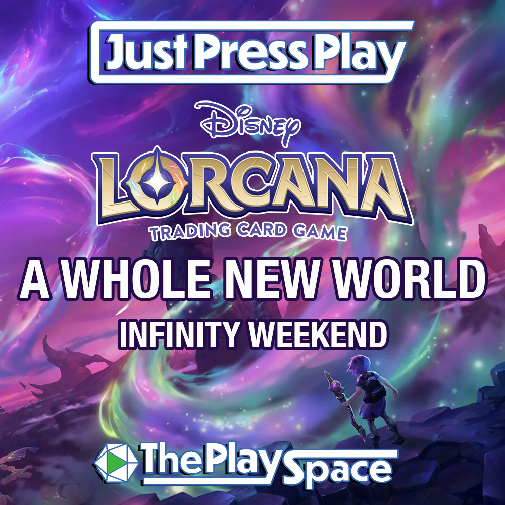 Disney Lorcana Infinity Weekend at the JPP PlaySpace!