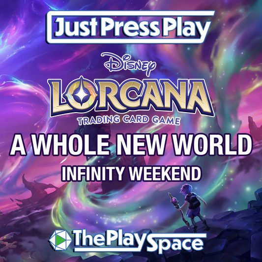 Disney Lorcana Infinity Weekend at the JPP PlaySpace!