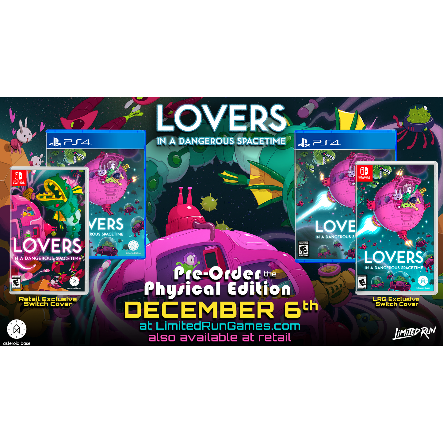 LOVERS IN A DANGEROUS SPACETIME PS4