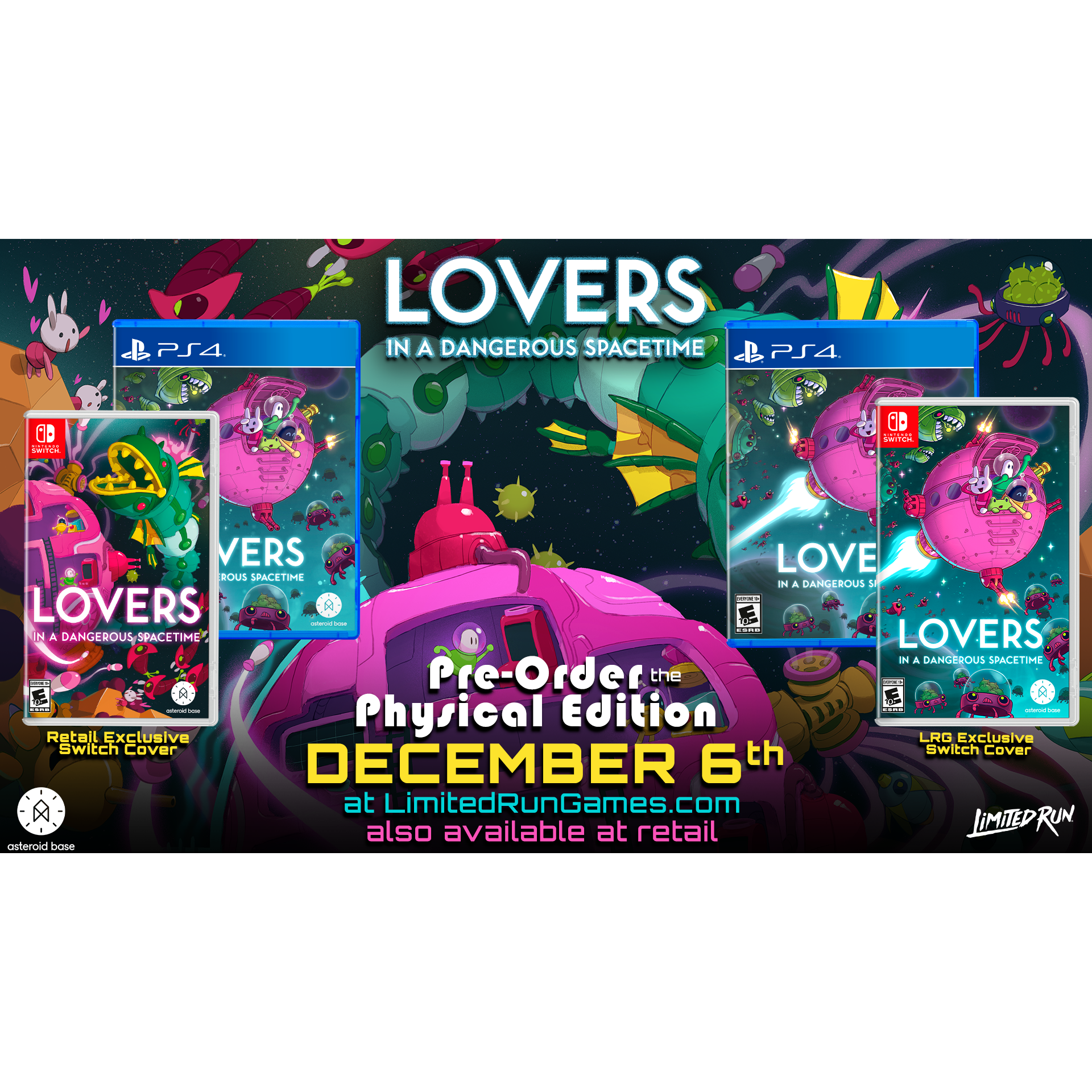 LOVERS IN A DANGEROUS SPACETIME PS4