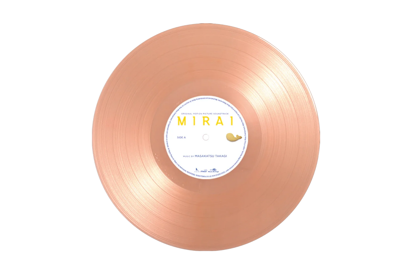 Mirai Original Motion Picture Soundtrack by Masakatsu Takagi - Vinyl LP Record Limited Edition, Pink, OST