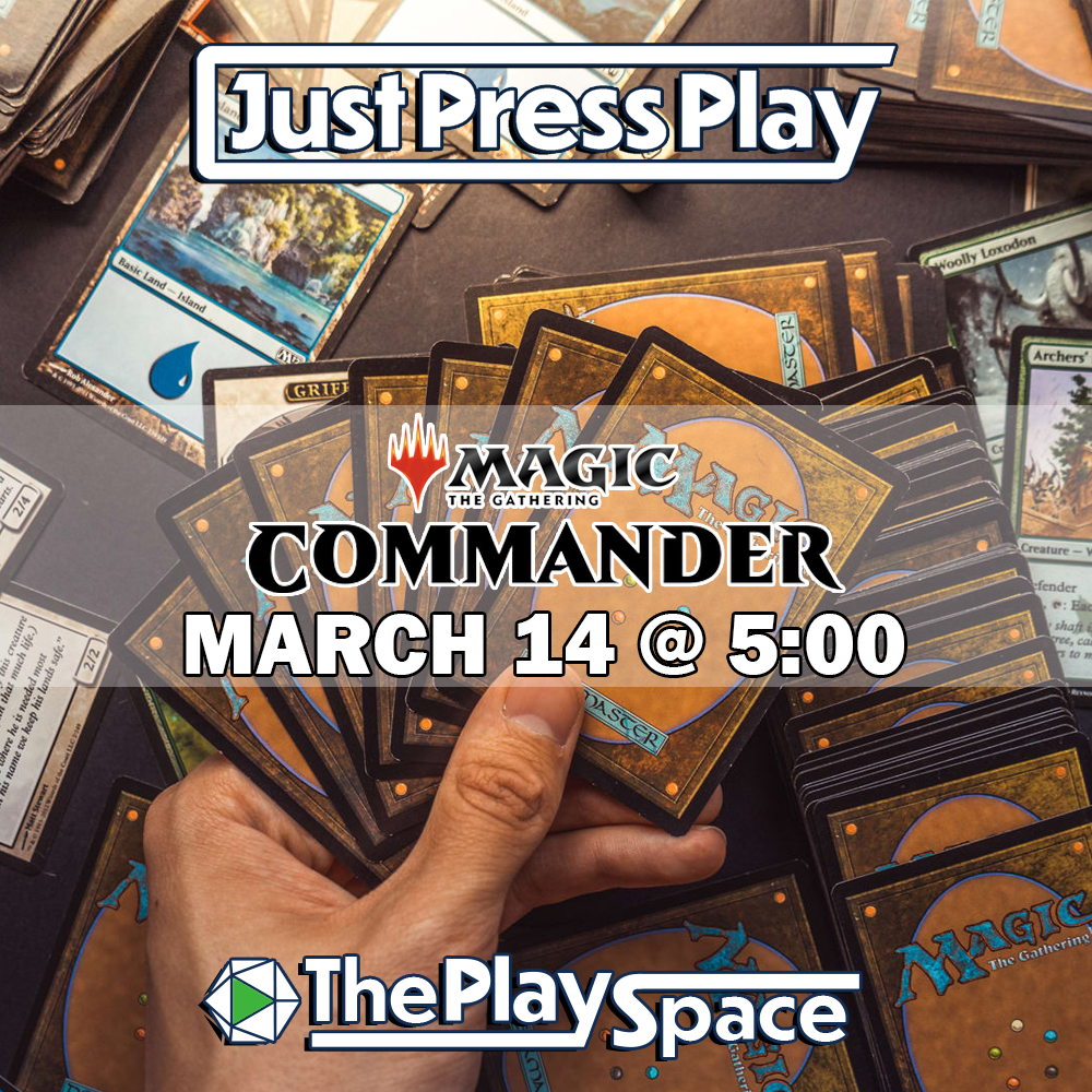 MTG: Wizards' Saturday Social - 5:00 PM on March 14th - @ the JPP PlaySpace!