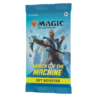 Magic: The Gathering March of the Machine Set Booster Pack - 12 Cards - Wizards of the Coast